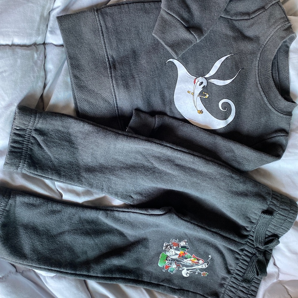 Nightmare before Christmas toddler sweats set